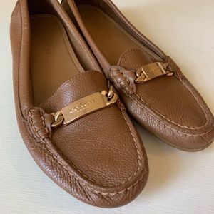 Coach Flats - only worn twice!